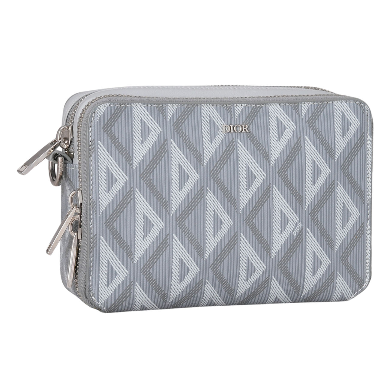 CHRISTIAN DIOR(USED)디올 다이아몬드 스트랩 파우치 로스백